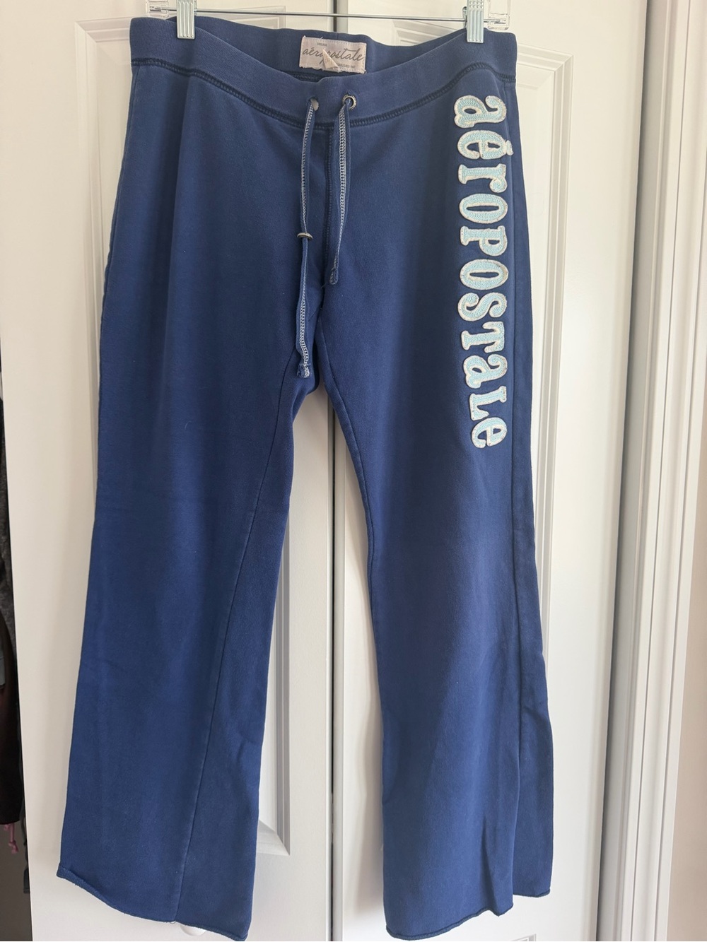 Aeropostale Navy Logo Sweatpants